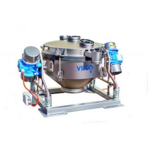 CIRCULAR SINGLE DECK - vibrating sieve for extremely demanding applications