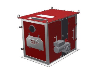 Magnetic roller poled radially  VMSV