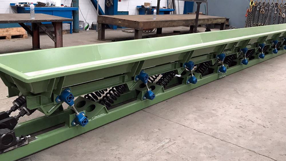 Natural frequency conveyors