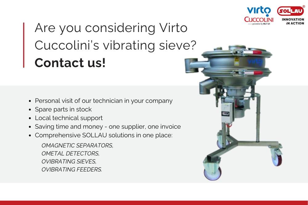 Vibrating sieve Virto Cuccolini
