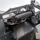 Magnetic self-cleaning plate for mobile crushers and screeners