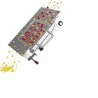 How is cleaned the tiltable plate magnet MS-MC-S