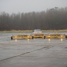 Tow behind magnetic sweeper MSA 9000 EAGLE