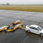 Tow behind magnetic sweeper MSA 9000 EAGLE