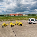 Tow behind magnetic sweeper MSA 9000 EAGLE