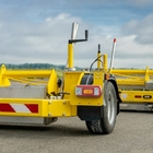 Tow behind magnetic sweeper MSA 9000 EAGLE