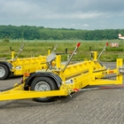 Tow behind magnetic sweeper MSA 9000 EAGLE