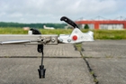 Magnetic sweeper MSA 9000 EAGLE is equipped with a removable and adjustable trailer hitch