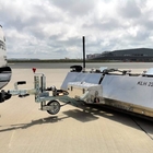 Magnetic brooms MS FALCON 2000 for airports and unpaved surfaces