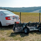 Magnetic brooms MS FALCON 2000 for airports and unpaved surfaces