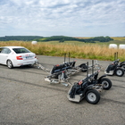 Magnetic brooms MS FALCON 6000 for airports and unpaved surfaces