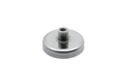 Magnetic mount with threaded pin - internal thread
