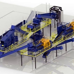 Automated sorting line for aluminum wheel discs
