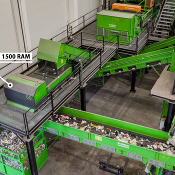Eddy Current Separator ECS-C 1500 RAM
