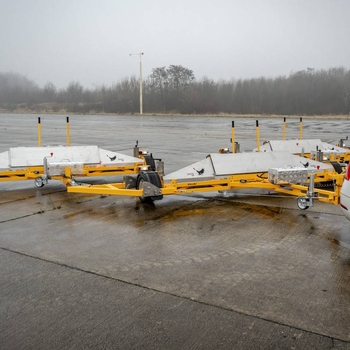 MSA 9000 EAGLE magnetic sweeper for airports and large areas