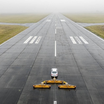 MSA 9000 EAGLE magnetic sweeper for airports and large areas