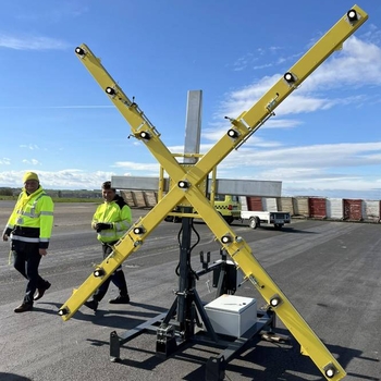 FIREFLY portable lighted runway closure marker