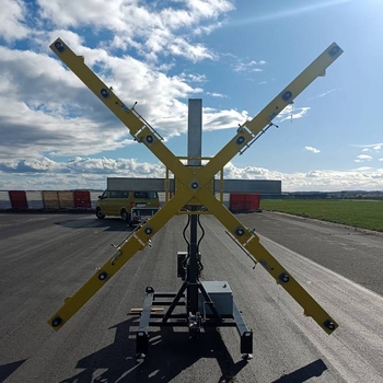FIREFLY portable lighted runway closure marker