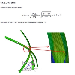 Stability of the FIREFLY mobile light cross