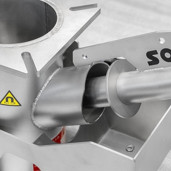 Magnetic separator with automatic cleaning MSS-AC WORM