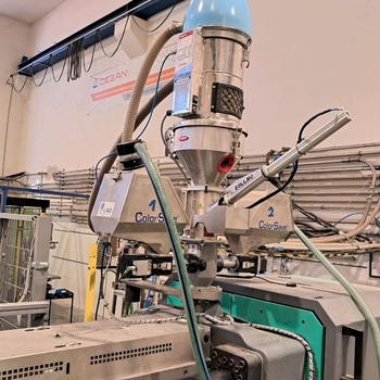 Magnetic separator with automatic cleaning MSS-AC WORM
