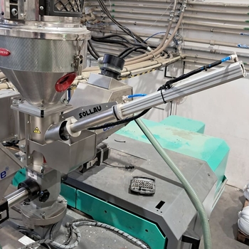 Magnetic separator with automatic cleaning MSS-AC WORM
