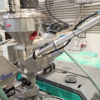 Magnetic separator with automatic cleaning MSS-AC WORM