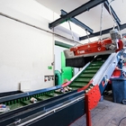 Conveyor magnetic separator with automatic cleaning DND-AC