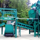 Conveyor magnetic separator with automatic cleaning DND-AC