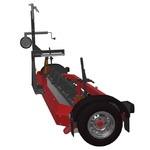 Tow behind magnetic sweeper MSA