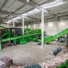 Sorting line for additional sorting of plastic type waste
